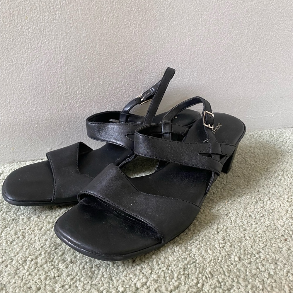 Black East Spirit Block Heels